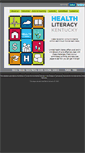Mobile Screenshot of healthliteracyky.org